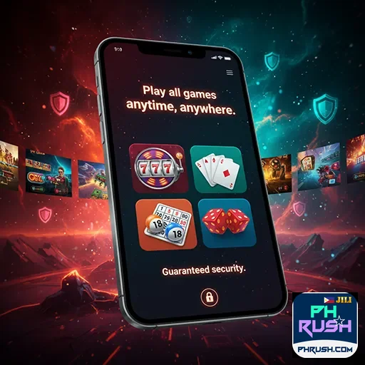 Filipino casino app interface showcasing various games - phrush